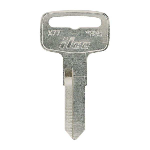 Hillman Traditional Key Motorcyle Universal Key Blank for Double Sided - Case of 10 5967773